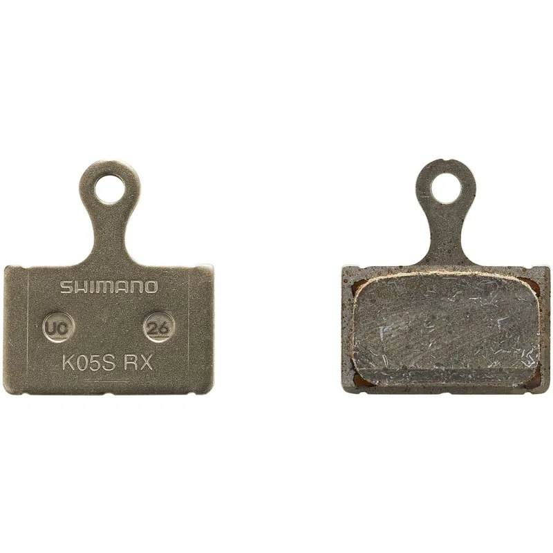 Shimano K05S-RX Disc Brake Pads - Steel Back - Resin-1