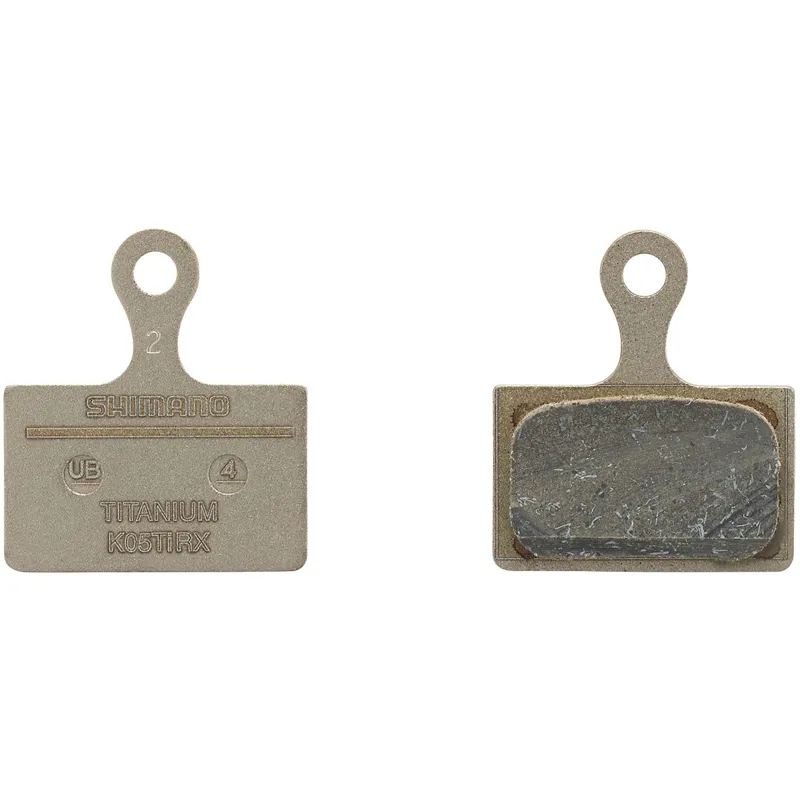 Shimano K05Ti-RX Resin Pad Titanium Back Sisc Pads + Spring-1