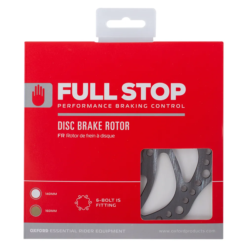 uPRISE Bikes Oxford Brake Disc Rotor 6 Bolt 160mm | Price match, 365 day return s, 18-Month Warranty, Finance Available & Free UK Delivery
