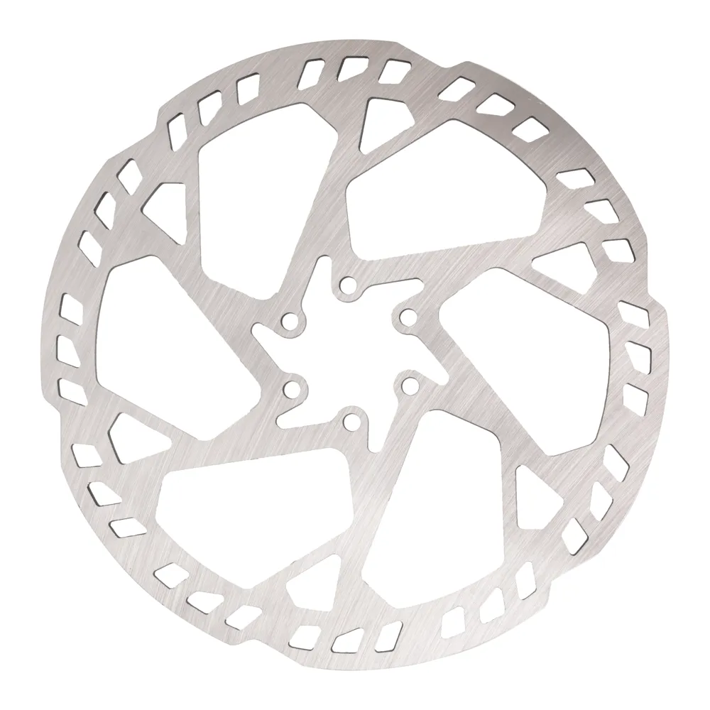 uPRISE Bikes Oxford Fullstop E-Bike Brake Disc Rotor - 180mm - Silver | Price match, 365 day return s, 18-Month Warranty, Finance Available & Free UK Delivery