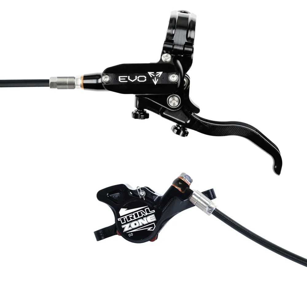 uPRISE Bikes Hope Tech 4 Evo Trial Zone Disc Brake - No Rotor - Black | Price match, 365 day return s, 18-Month Warranty, Finance Available & Free UK Delivery