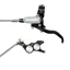 Hope Tech 4 Evo GR4 Braided Disc Brake - No Rotor - Black/Silver
