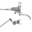 Hope Tech 4 Evo GR4 Braided Disc Brake - No Rotor - Silver/Smoke