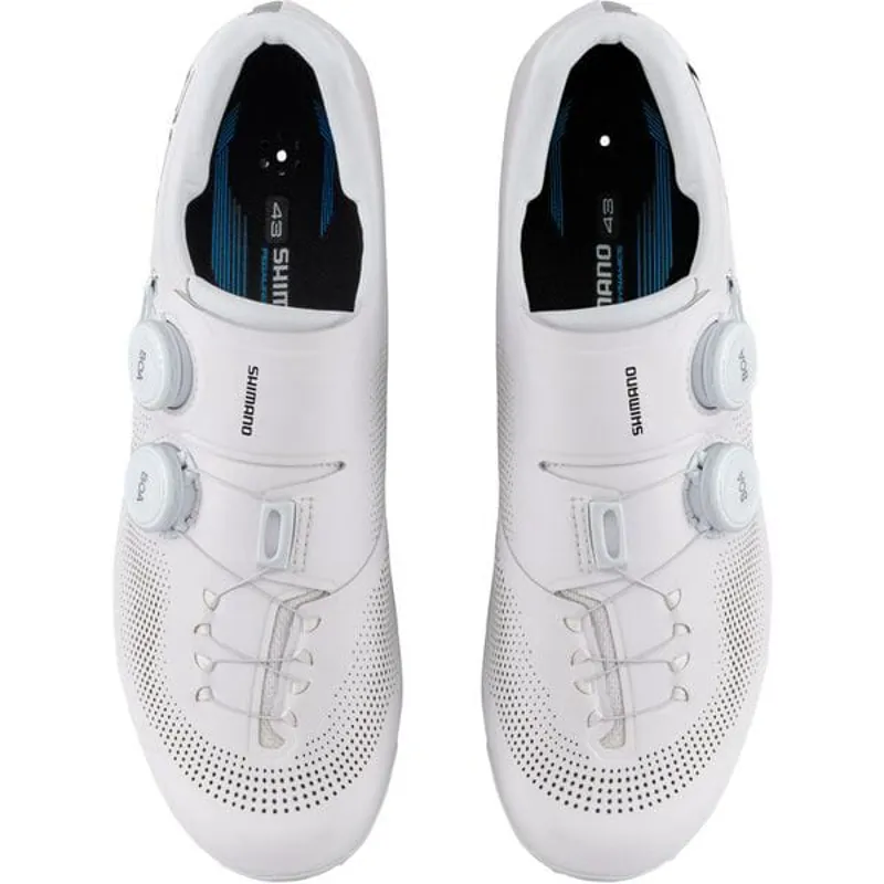 Shimano RC703 Road Shoes - White-4