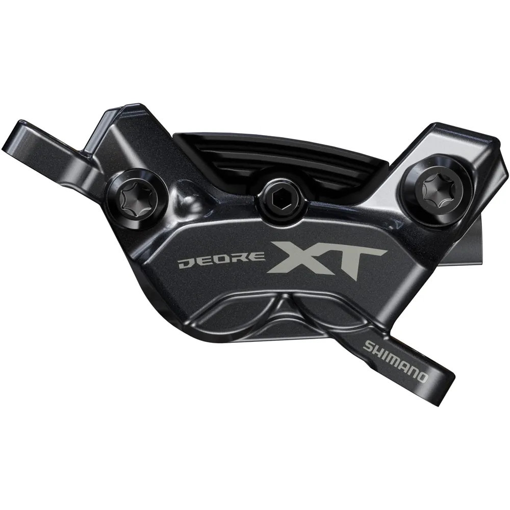 uPRISE Bikes Shimano BR-M8220 XT 4-pot Disc Post Mount Brake Calliper - Front/Rear | Price match, 365 day return s, 18-Month Warranty, Finance Available & Free UK Delivery