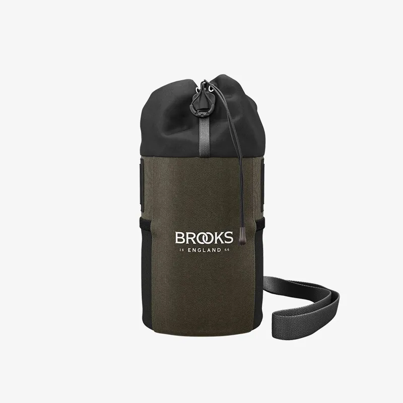 Brooks Scape Feed Pouch - 1L Mud Green-1