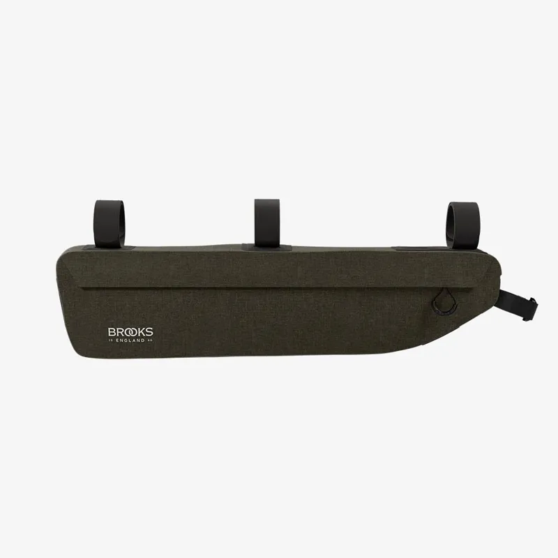 Brooks Scape Frame Bag - Mud Green-1