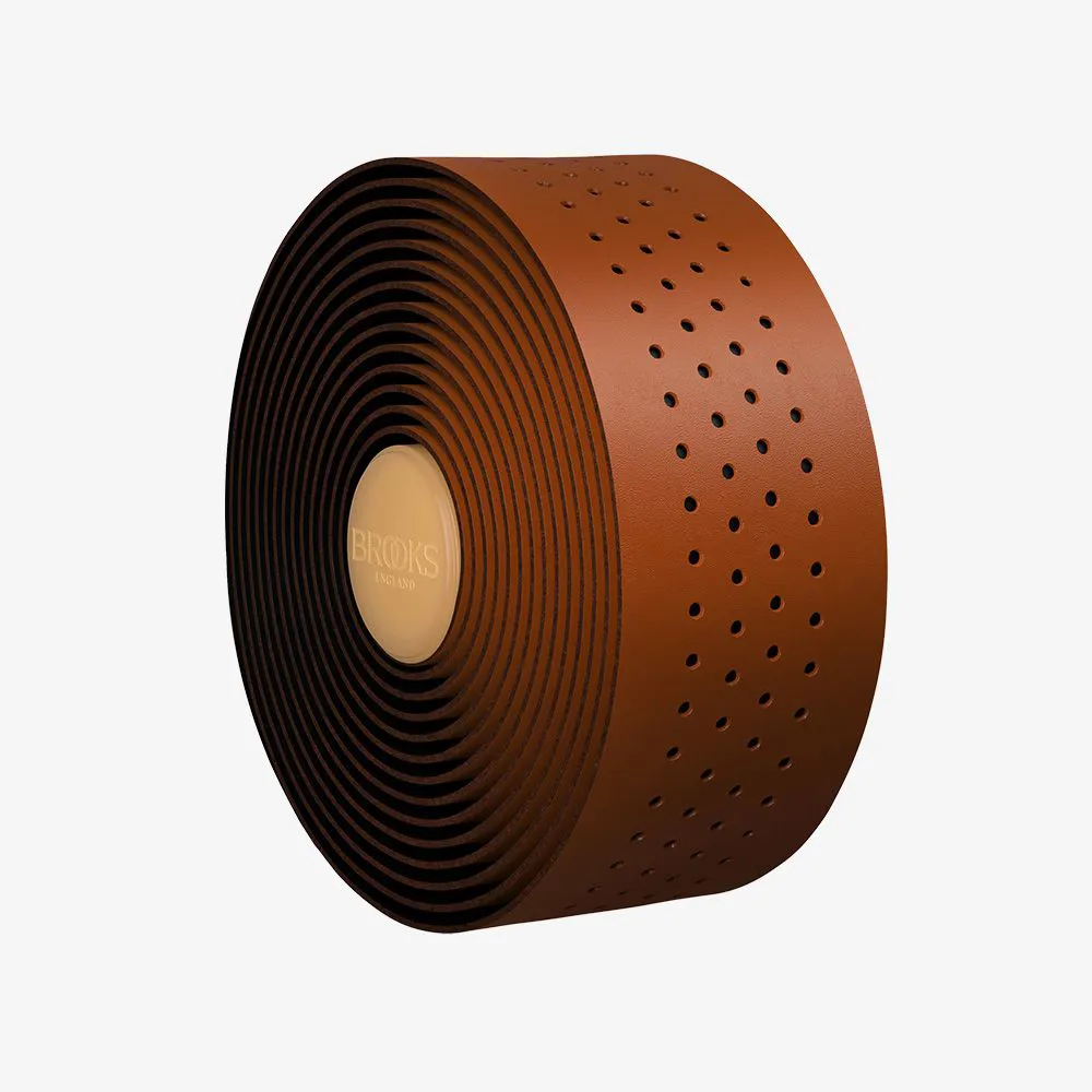 uPRISE Bikes Brooks Leather Bar Tape - Honey | Price match, 365 day return s, 18-Month Warranty, Finance Available & Free UK Delivery