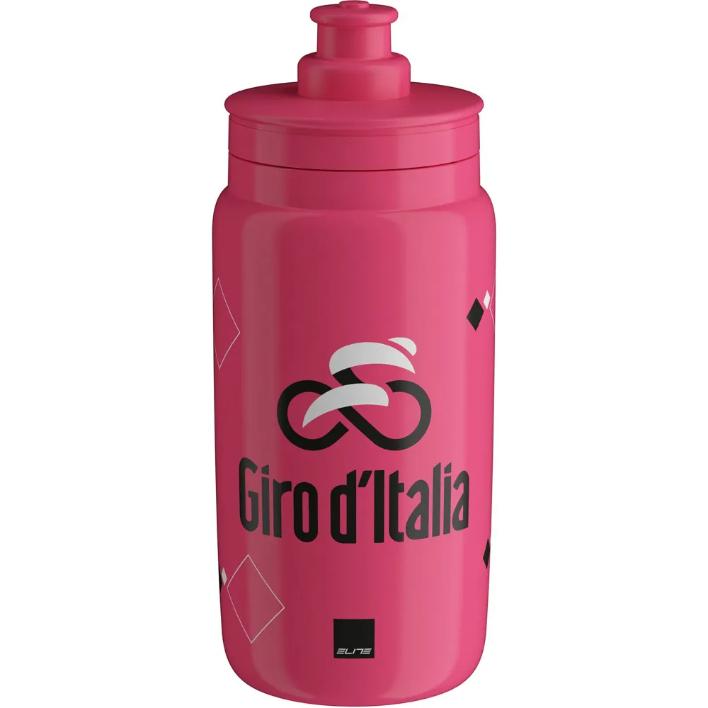 uPRISE Bikes Elite Fly Giro 2025 Iconic 550ml Water Bottle - Pink | Price match, 365 day return s, 18-Month Warranty, Finance Available & Free UK Delivery