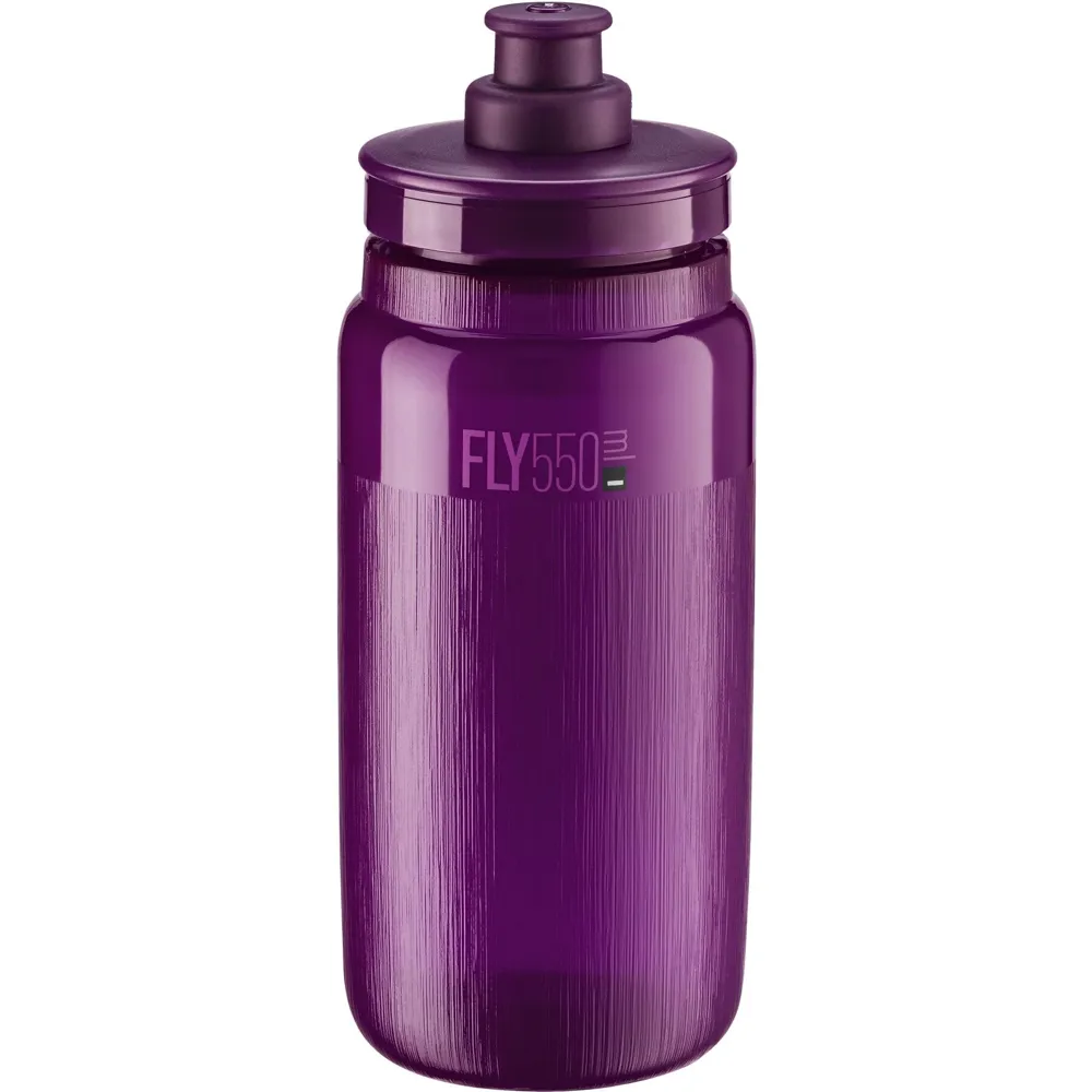 uPRISE Bikes Elite Fly Tex 550ml Water Bottle - Purple | Price match, 365 day return s, 18-Month Warranty, Finance Available & Free UK Delivery