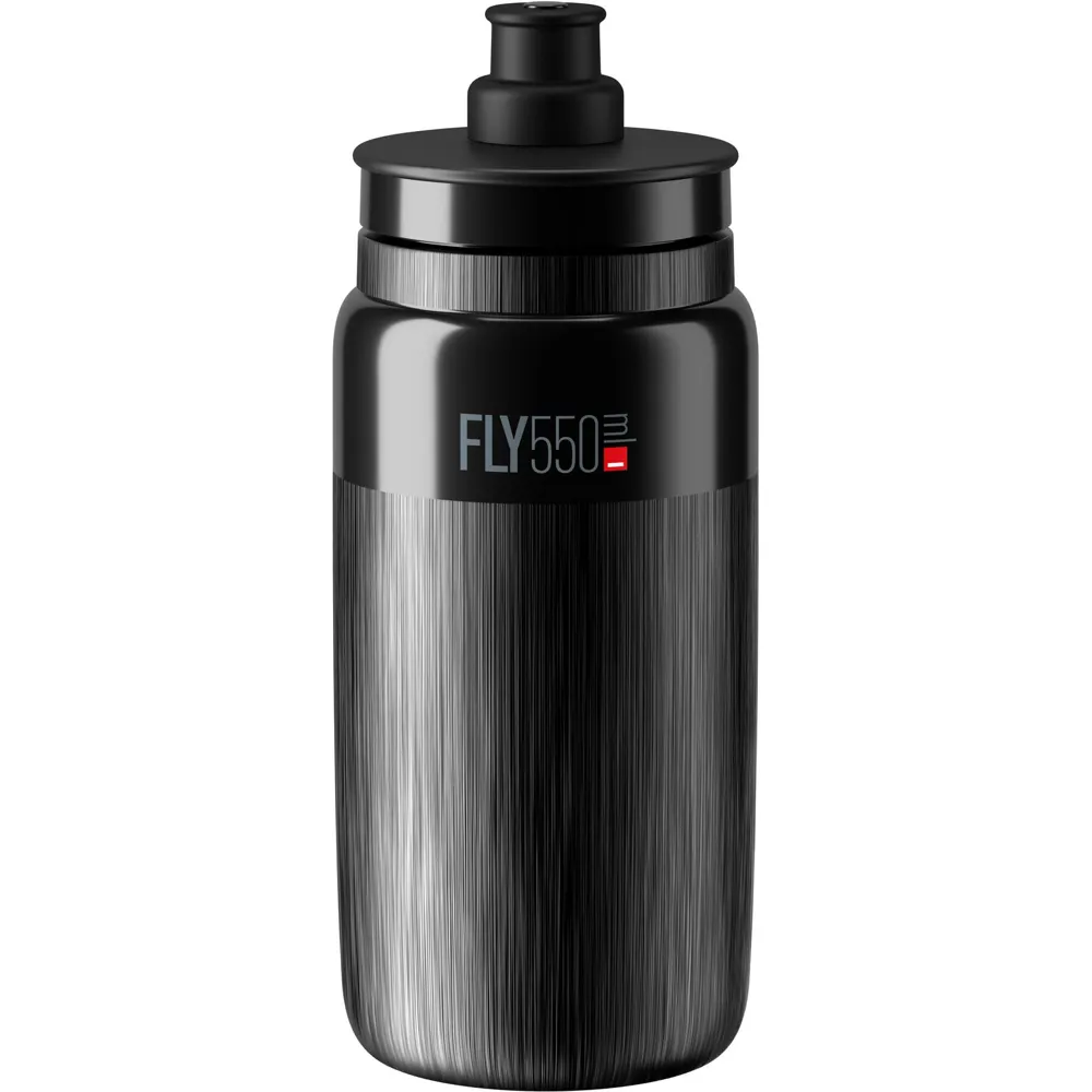 uPRISE Bikes Elite Fly Tex 550ml Water Bottle - Black | Price match, 365 day return s, 18-Month Warranty, Finance Available & Free UK Delivery