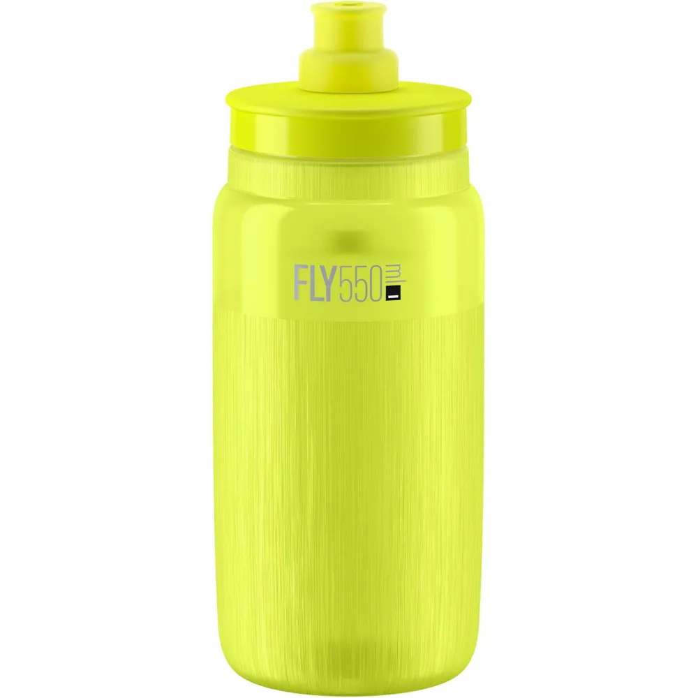 uPRISE Bikes Elite Fly Tex 550ml Water Bottle - Fluoro Yellow | Price match, 365 day return s, 18-Month Warranty, Finance Available & Free UK Delivery