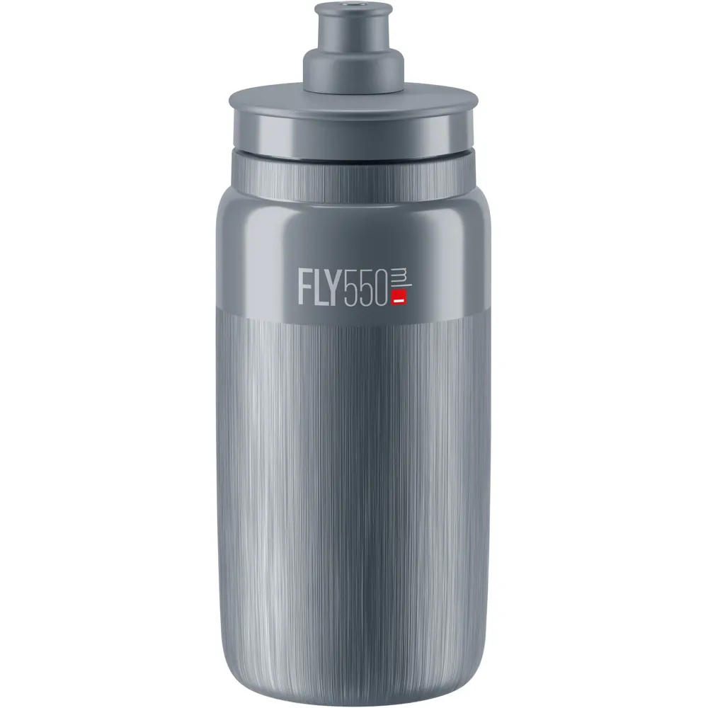 uPRISE Bikes Elite Fly Tex 550ml Water Bottle - Grey | Price match, 365 day return s, 18-Month Warranty, Finance Available & Free UK Delivery