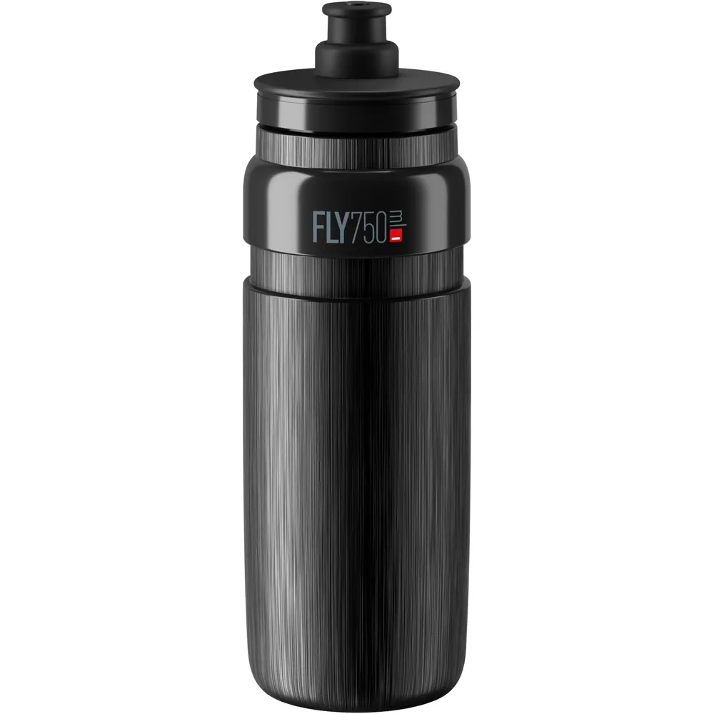 uPRISE Bikes Elite Fly Tex 750ml Water Bottle - Black | Price match, 365 day return s, 18-Month Warranty, Finance Available & Free UK Delivery
