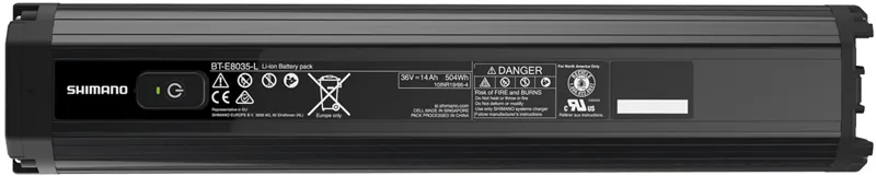 Shimano BT-E8035-L STEPS Battery Down Tube Integrated Mount Long Fit 504wh-1