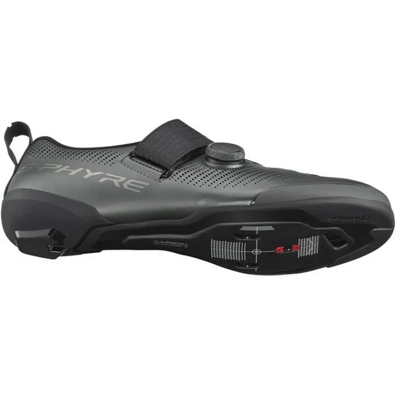 Shimano S-Phyre TR903 Triathlon Shoes - Matt Metal-1
