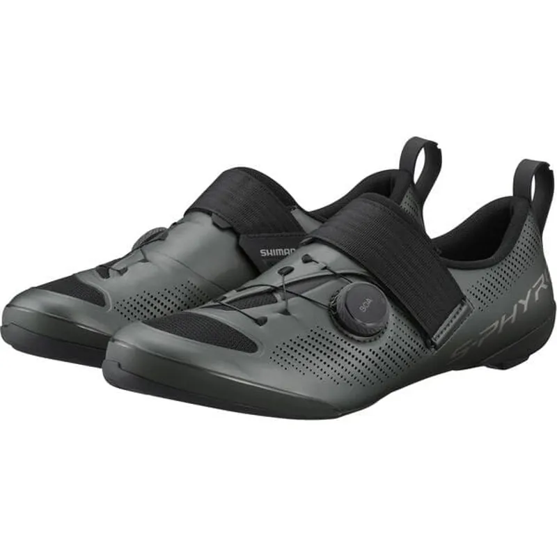 Shimano S-Phyre TR903 Triathlon Shoes - Matt Metal-2
