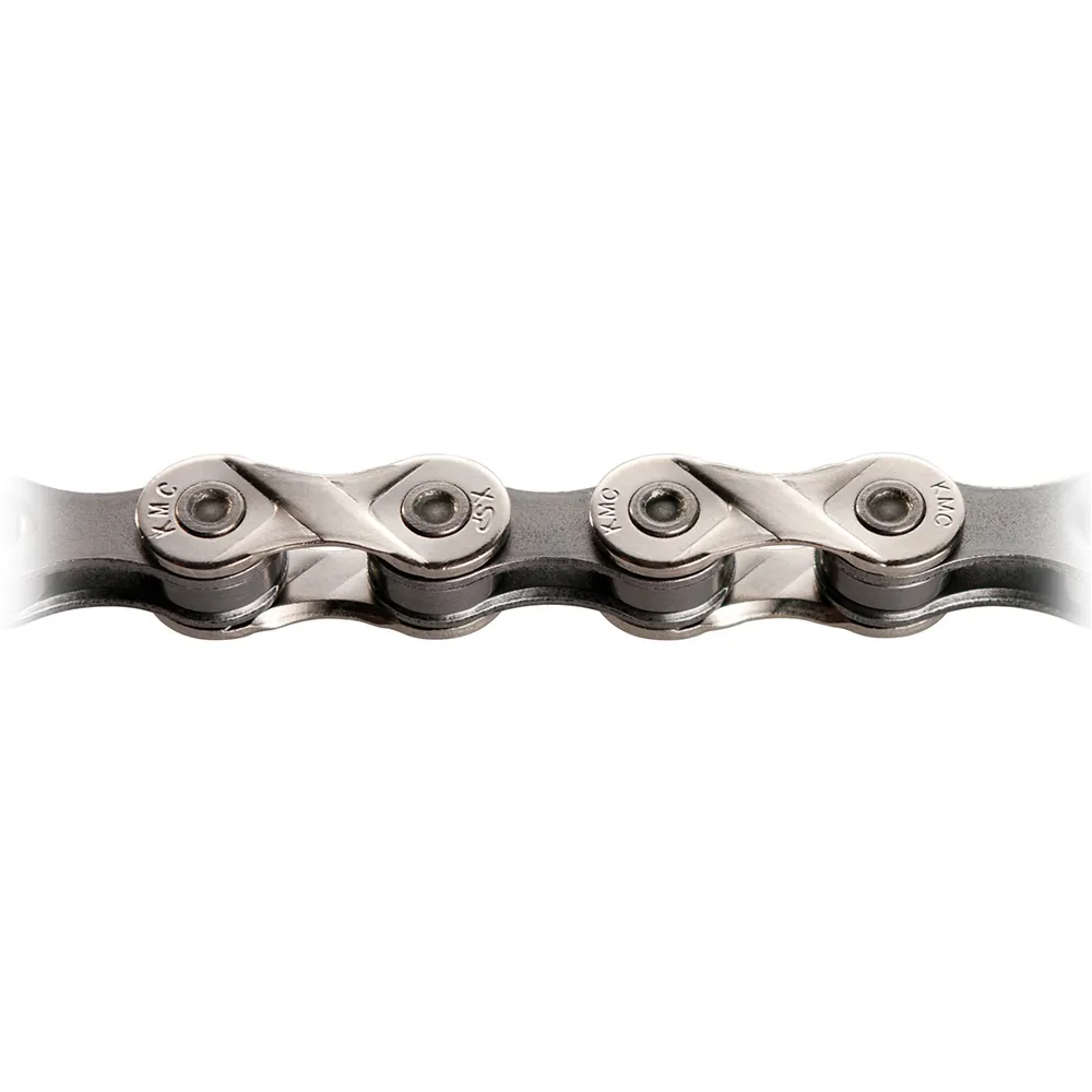 uPRISE Bikes Kmc KMC X8 114 Links 8 Speed Chain - Silver/Grey | Price match, 365 day return s, 18-Month Warranty, Finance Available & Free UK Delivery