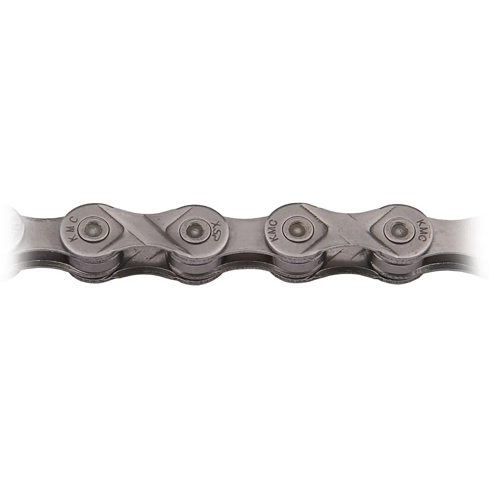 uPRISE Bikes Kmc KMC X9 9 Speed Chain - 114 Links - Grey | Price match, 365 day returns, 18-Month Warranty, Finance Available & Free UK Delivery
