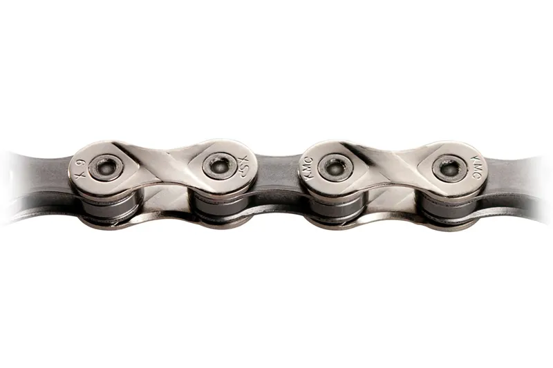 KMC X9 9 Speed Chain - 114 Links - Silver/Grey