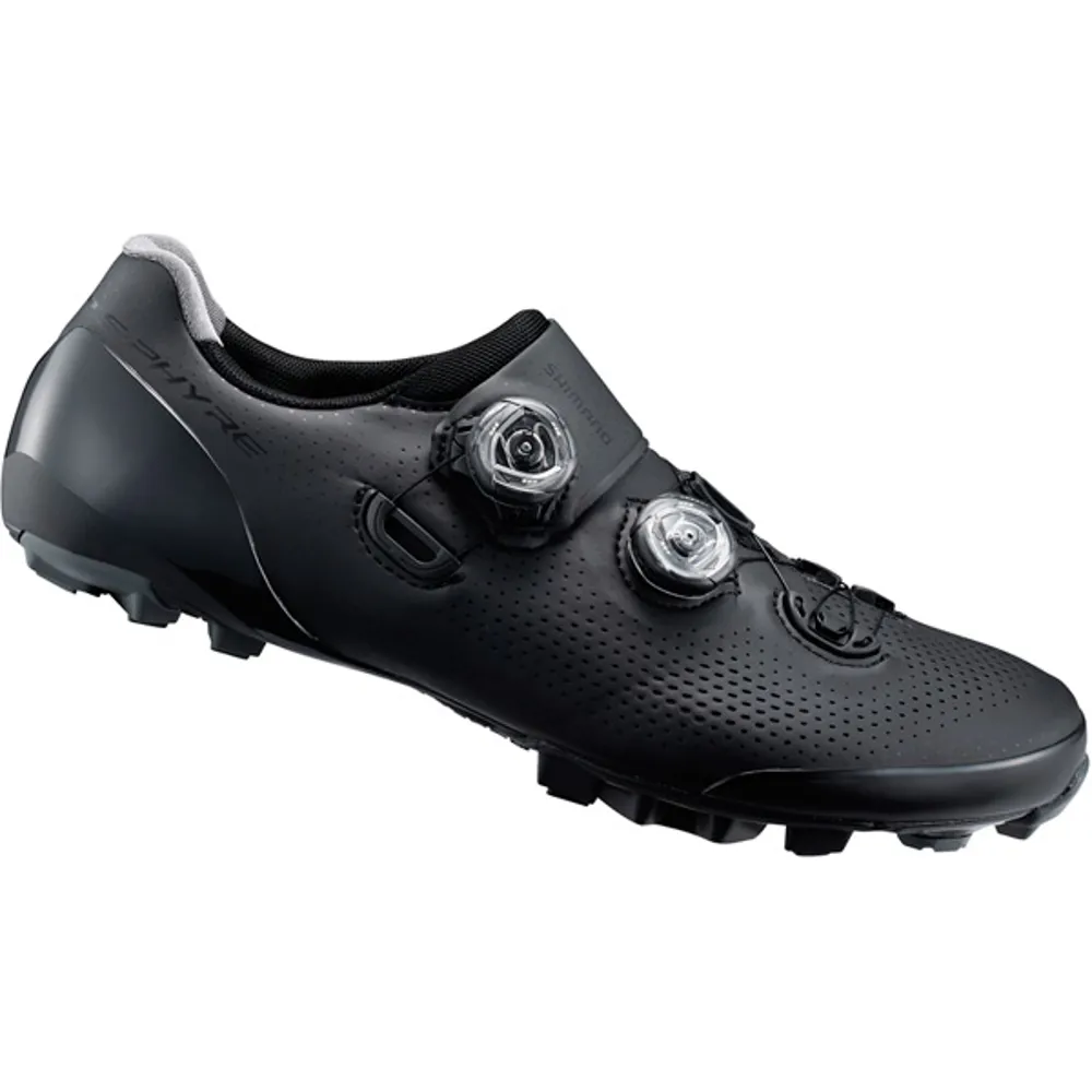 uPRISE Bikes Shimano S-Phyre XC9 SPD Men's MTB Shoes - Black | Price match, 365 day return s, 18-Month Warranty, Finance Available & Free UK Delivery
