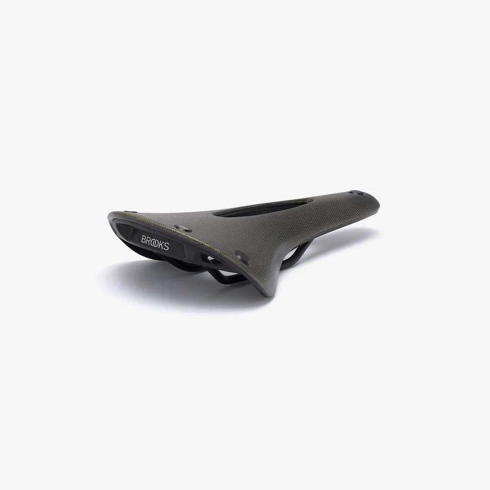 uPRISE Bikes Brooks C17 Cambium Carved All-Weather Saddle - 162mm - Mud Green | Price match, 365 day return s, 18-Month Warranty, Finance Available & Free UK Delivery