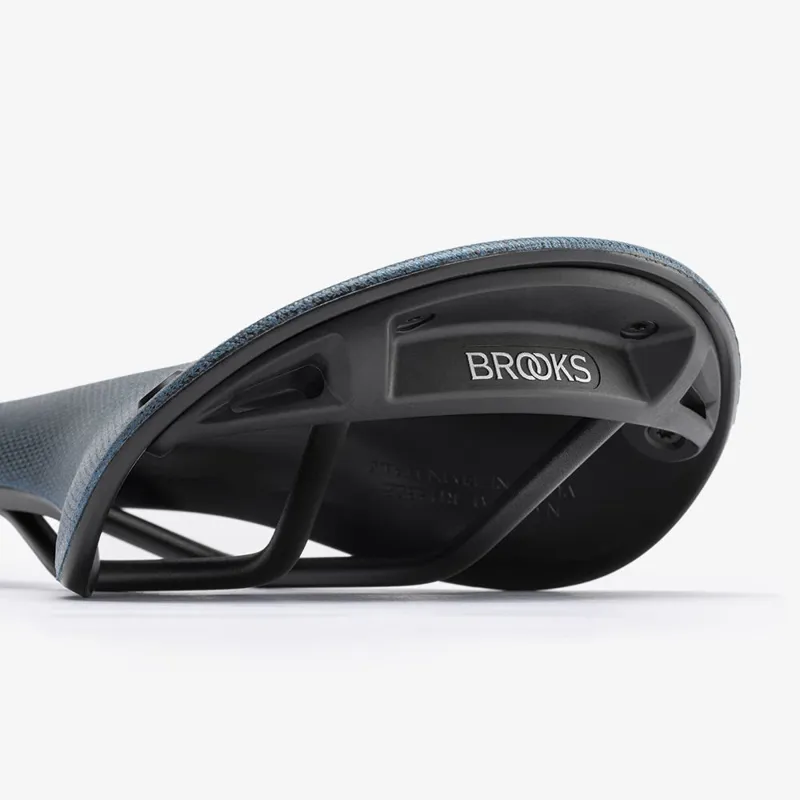 Brooks C17 Cambium Carved All-Weather Saddle - 162mm - Octane Blue-6