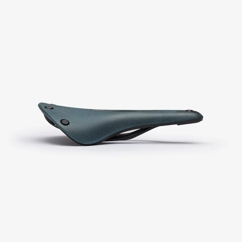 Brooks C17 Cambium Carved All-Weather Saddle - 162mm - Octane Blue-2