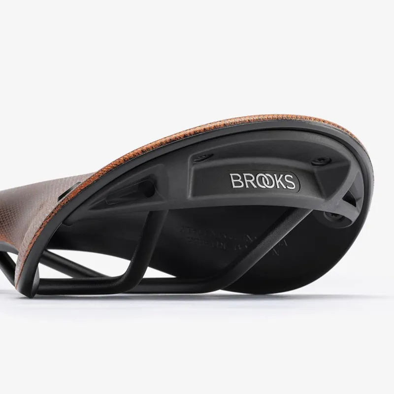 Brooks C17 Cambium Carved All-Weather Saddle - 162mm - Orange-6