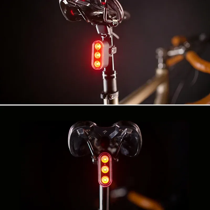 Ravemen TR400 USB 400 Lumen Rear Light W/Brake-Detection - Black-7