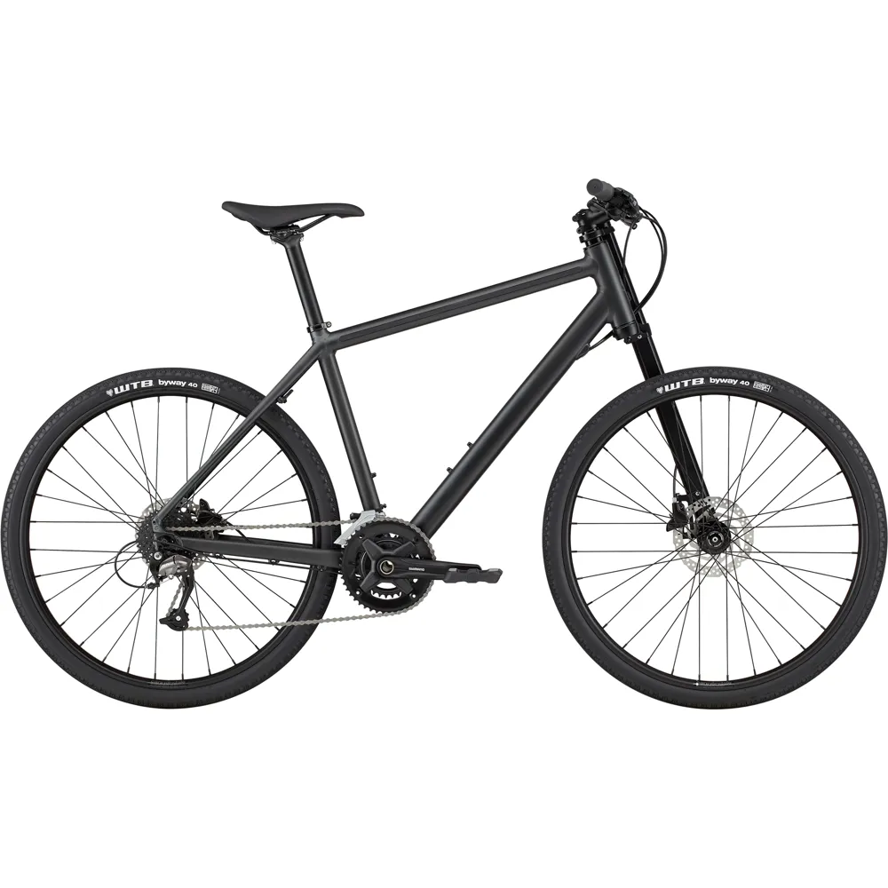 uPRISE Bikes Cannondale Bad Boy 2 2024 Hybrid Bike - Black | Price match, 365 day return s, 18-Month Warranty, Finance Available & Free UK Delivery