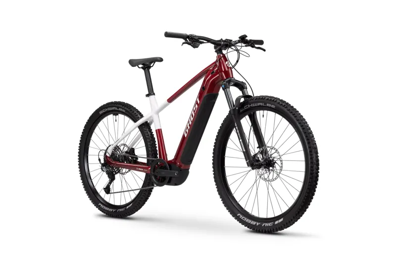 Ghost E-Teru Advanced 27.5 inch 2026 Electric Mountain Bike - Carbon Red-1