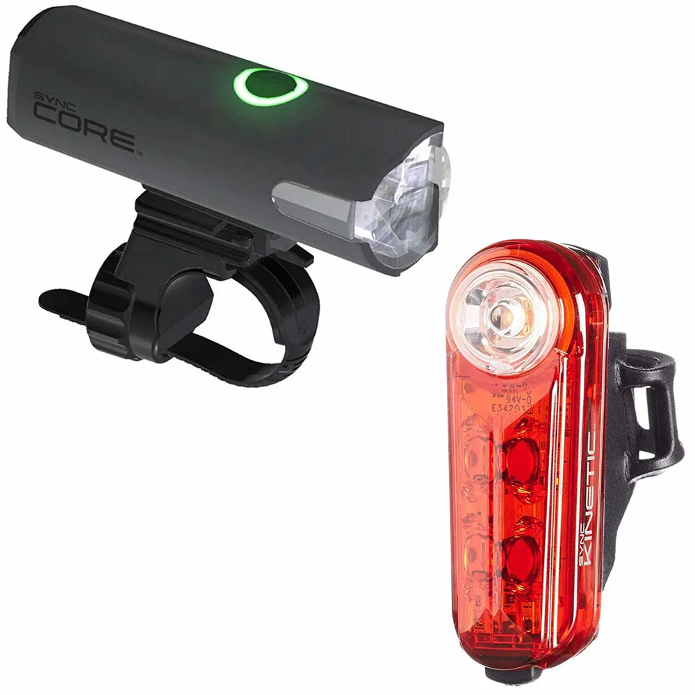 uPRISE Bikes Cateye Sync Set Core / Kinetic Light Set | Price match, 365 day return s, 18-Month Warranty, Finance Available & Free UK Delivery
