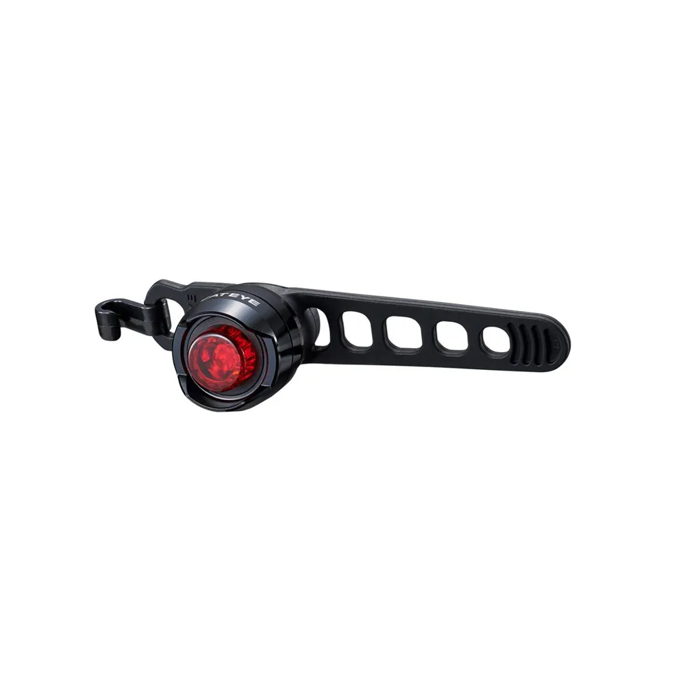uPRISE Bikes Cateye Orb Rear Battery Light - Polished Black | Price match, 365 day return s, 18-Month Warranty, Finance Available & Free UK Delivery