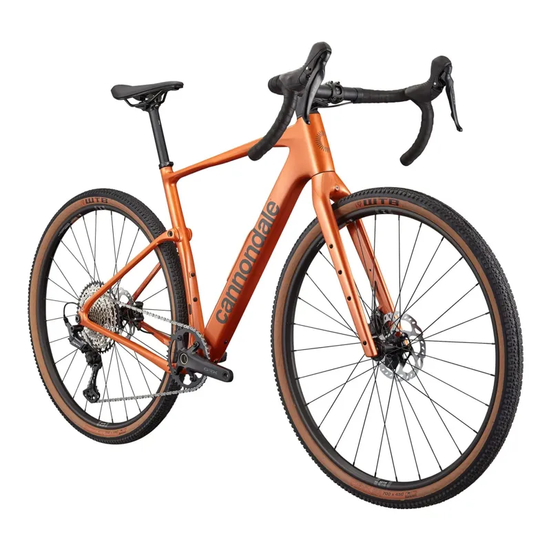 Cannondale Topstone Carbon 3 GRX 1x 2025 Gravel Road Bike - Orange Slice-1