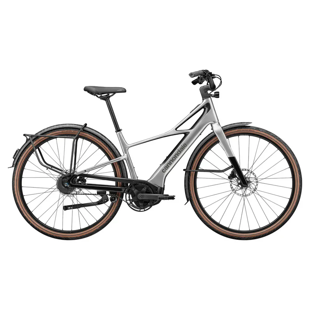 uPRISE Bikes Cannondale FlyingV 1 2026 Electric Hybrid Bike - Silver | Price match, 365 day return s, 18-Month Warranty, Finance Available & Free UK Delivery