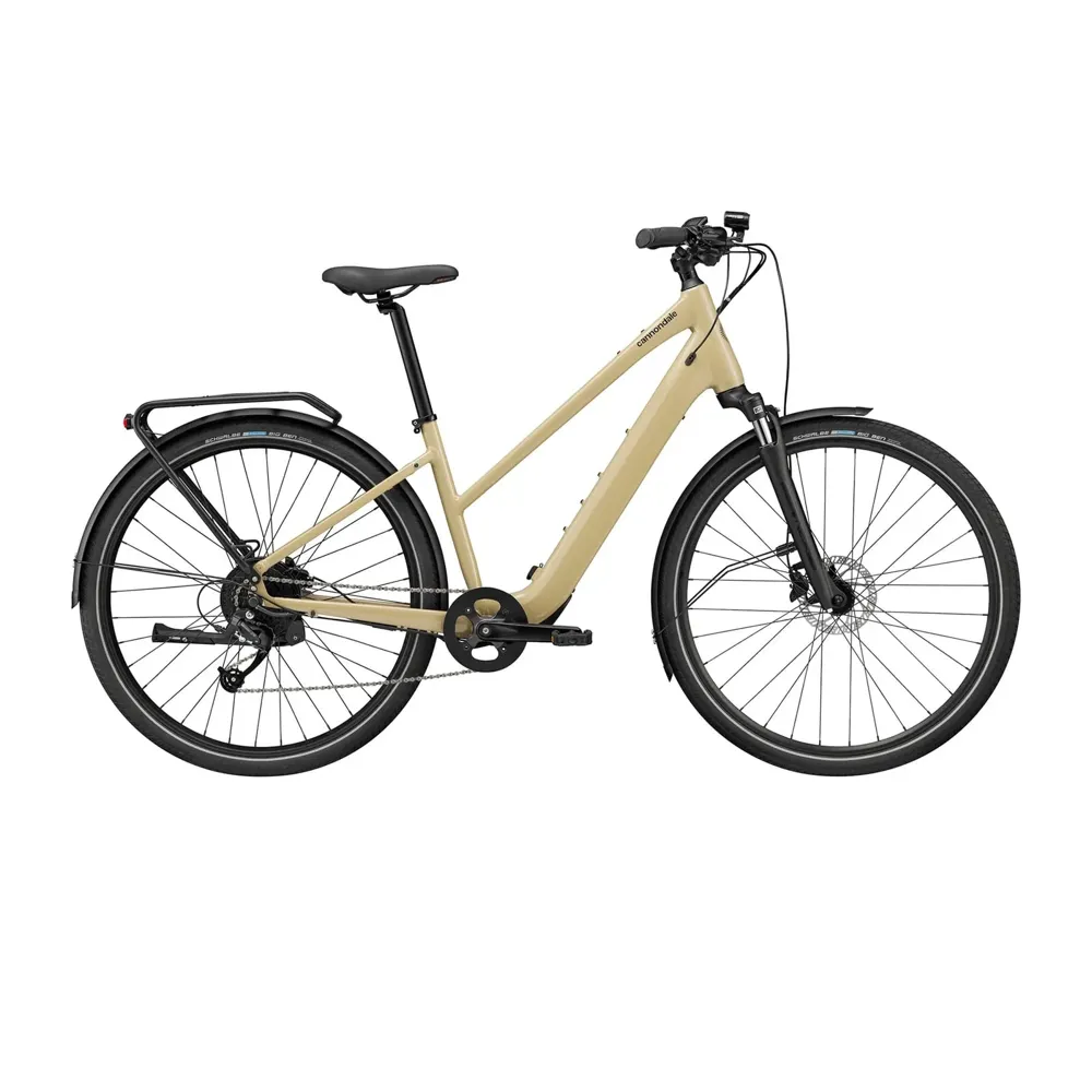 uPRISE Bikes Cannondale Mavaro Neo SL 2 Step Thru 2024 Electric Bike - Quicksand | Price match, 365 day return s, 18-Month Warranty, Finance Available & Free UK Delivery
