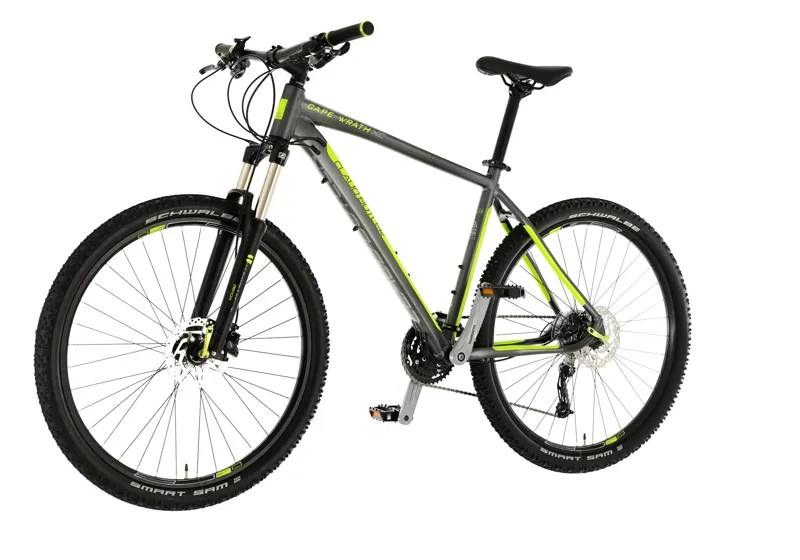 Claud Butler Cape Wrath XC 27.5 2023 Hardtail Mountain Bike Grey/Green-3
