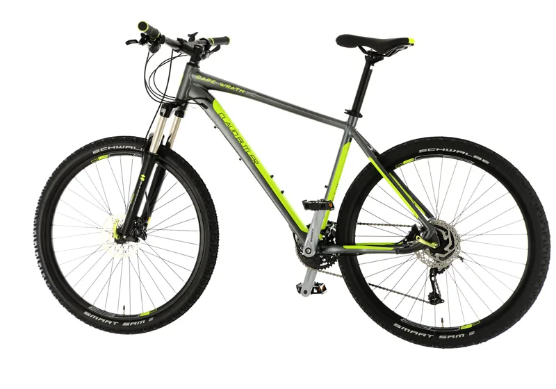 Claud Butler Cape Wrath XC 27.5 2023 Hardtail Mountain Bike Grey/Green-4