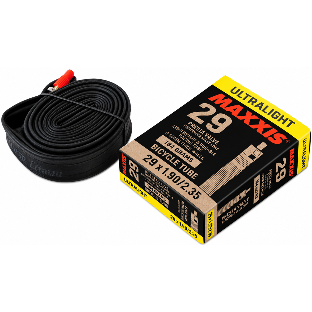 uPRISE Bikes Maxxis Ultralight 29 x 1.90 - 2.35 Inch Inner Tube - Presta | Price match, 365 day returns, 18-Month Warranty, Finance Available & Free UK Delivery