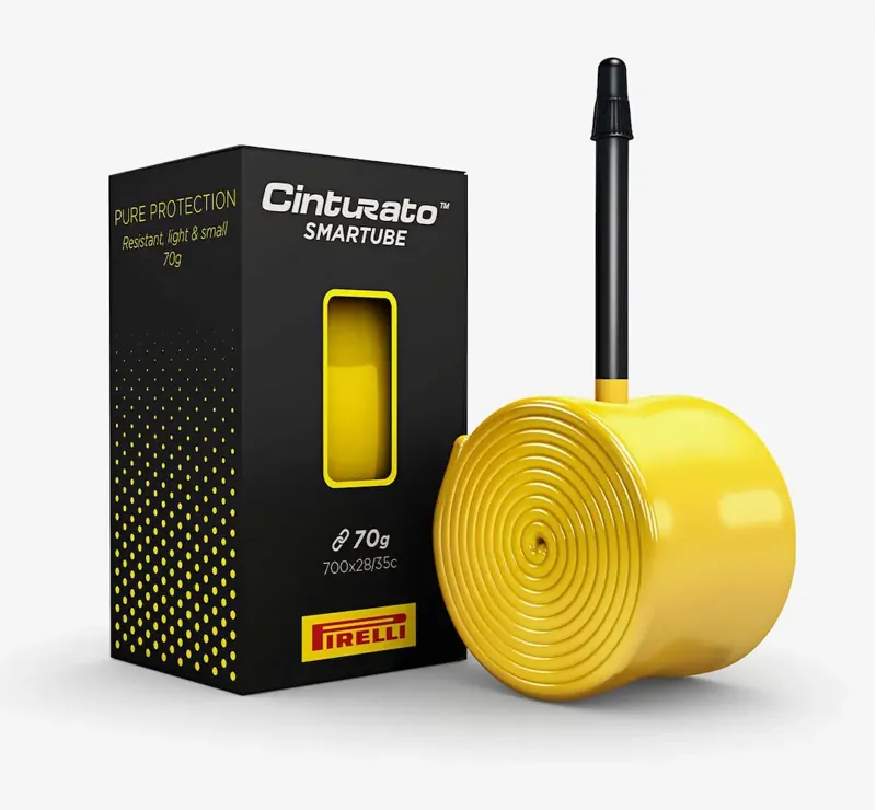 Pirelli P Zero Smartube 700x23-32c 42mm Presta Innertube - Yellow