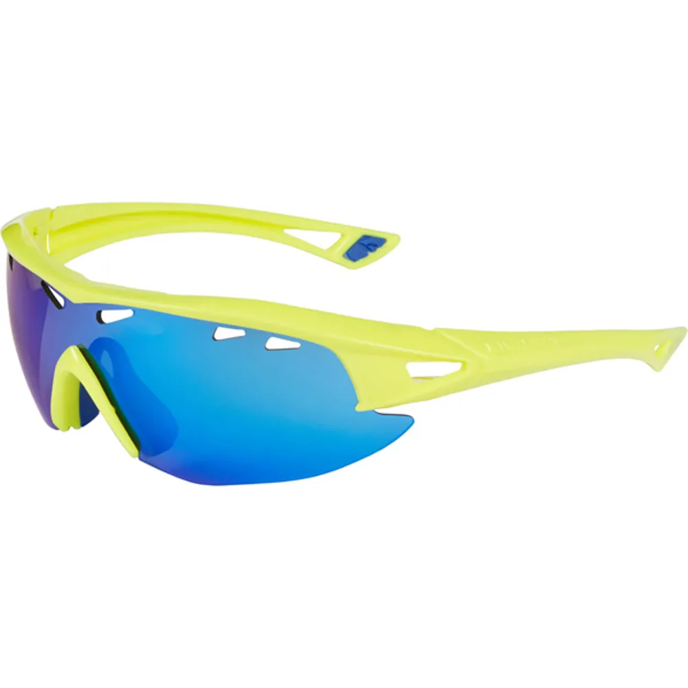uPRISE Bikes Madison Recon Sunglasses - 3 Lens Pack - Hi Viz Yellow | Price match, 365 day return s, 18-Month Warranty, Finance Available & Free UK Delivery