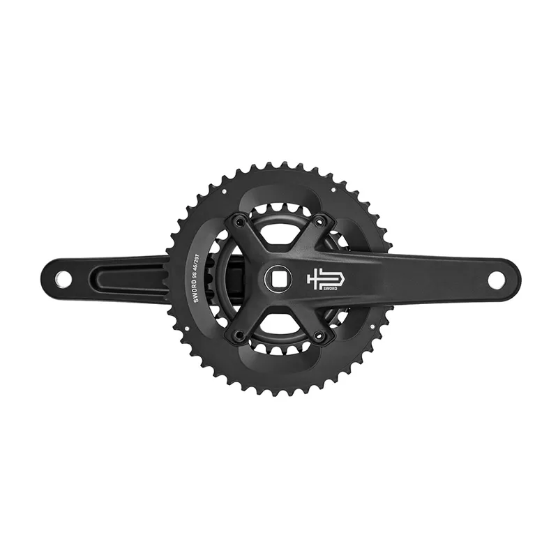 Microshift Sword FC-G7900 2x 9 Speed Gravel Crankset - Black