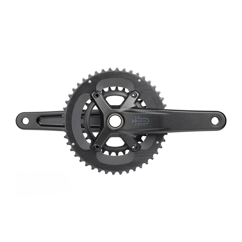 uPRISE Bikes Microshift Sword FC-G7000 2x 10 Speed Gravel Crankset - Black | Price match, 365 day returns, 18-Month Warranty, Finance Available & Free UK Delivery