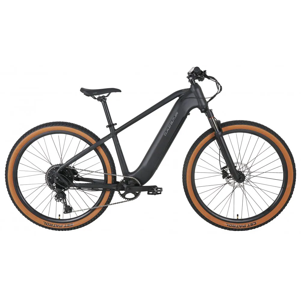 uPRISE Bikes Claud Butler Wrath 2.0 Cues 2025 Electric Mountain Bike -Stealth Black | Price match, 365 day returns, 18-Month Warranty, Finance Available & Free UK Delivery