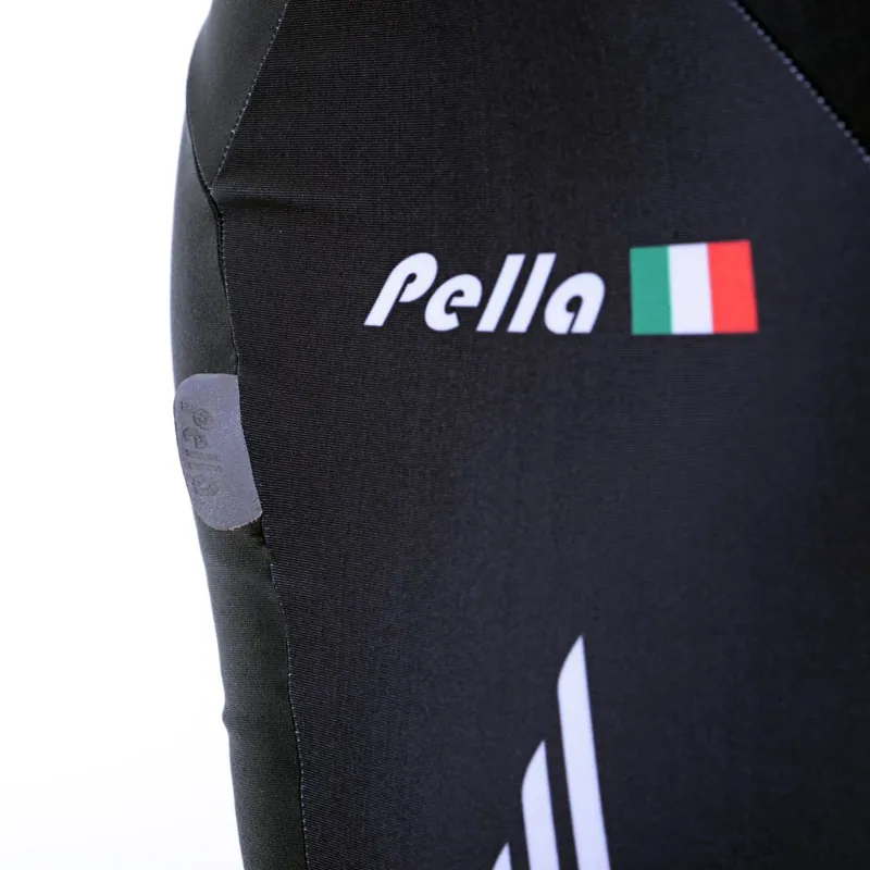 Halo Logo Bib Shorts - Black-4
