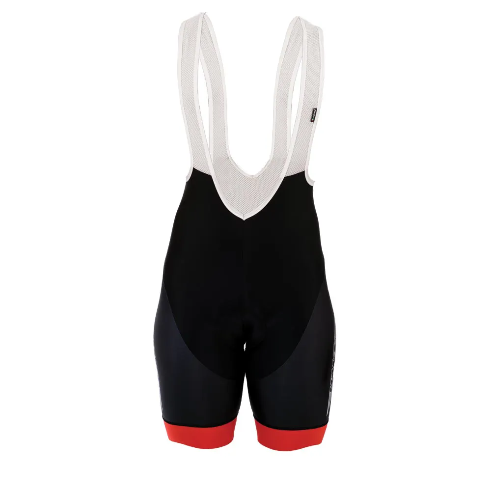 uPRISE Bikes Halo Logo Bib Shorts - Black | Price match, 365 day return s, 18-Month Warranty, Finance Available & Free UK Delivery