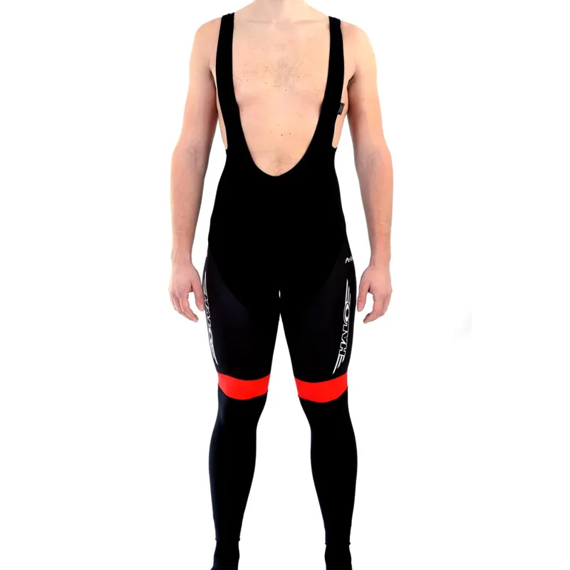 Halo Logo Bib Tights - Black-1