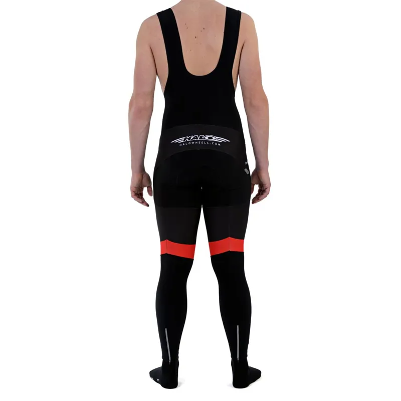 Halo Logo Bib Tights - Black-2