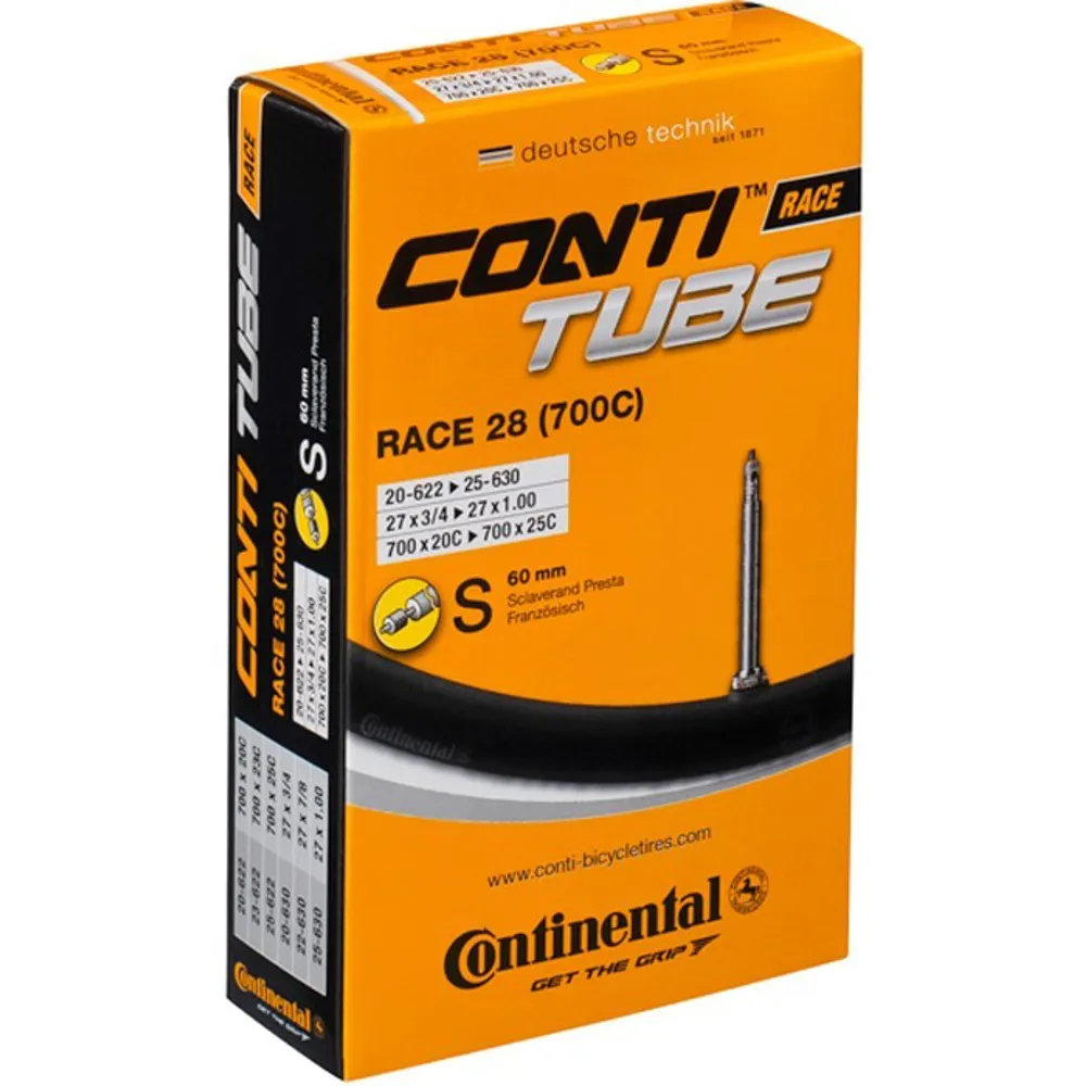 uPRISE Bikes Continental R28 700c Presta Inner Tube - 700 x 20-25c - Presta 80mm | Price match, 365 day return s, 18-Month Warranty, Finance Available & Free UK Delivery